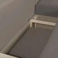 Fredriks Canapé d'angle Dublin I (convertible) - Taupe / Marron - Largeur : 254 cm 17 Fredriks Canapé d'angle Dublin I (convertible) - Taupe / Marron - Largeur : 254 cm -loftscape Boutique ecksofa dublin mit schlaffunktion kunstleder taupe strukturstoff braun 289620