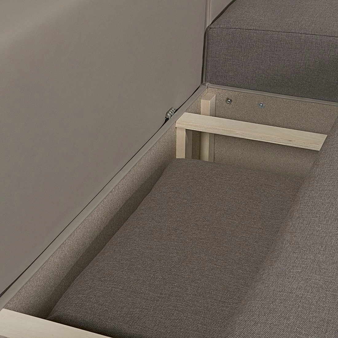 Fredriks Canapé d'angle Dublin I (convertible) - Taupe / Marron - Largeur : 254 cm 10 Fredriks Canapé d'angle Dublin I (convertible) - Taupe / Marron - Largeur : 254 cm – Image 8