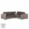 Fredriks Canapé d'angle Dublin I (convertible) - Taupe / Marron - Largeur : 254 cm 2 Fredriks Canapé d'angle Dublin I (convertible) - Taupe / Marron - Largeur : 254 cm -loftscape Boutique ecksofa dublin mit schlaffunktion kunstleder taupe strukturstoff braun 555768
