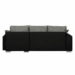 Fredriks Canapé d'angle Dulmen (convertible) - Imitation cuir / Tissu structuré - Méridienne à monter gauche ou droite - Noir / Gris 39 Fredriks Canapé d'angle Dulmen (convertible) - Imitation cuir / Tissu structuré - Méridienne à monter gauche ou droite - Noir / Gris -loftscape Boutique ecksofa dulmen mit schlaffunktion beidseitig montierbar kunstleder strukturstoff schwarz grau 4962512