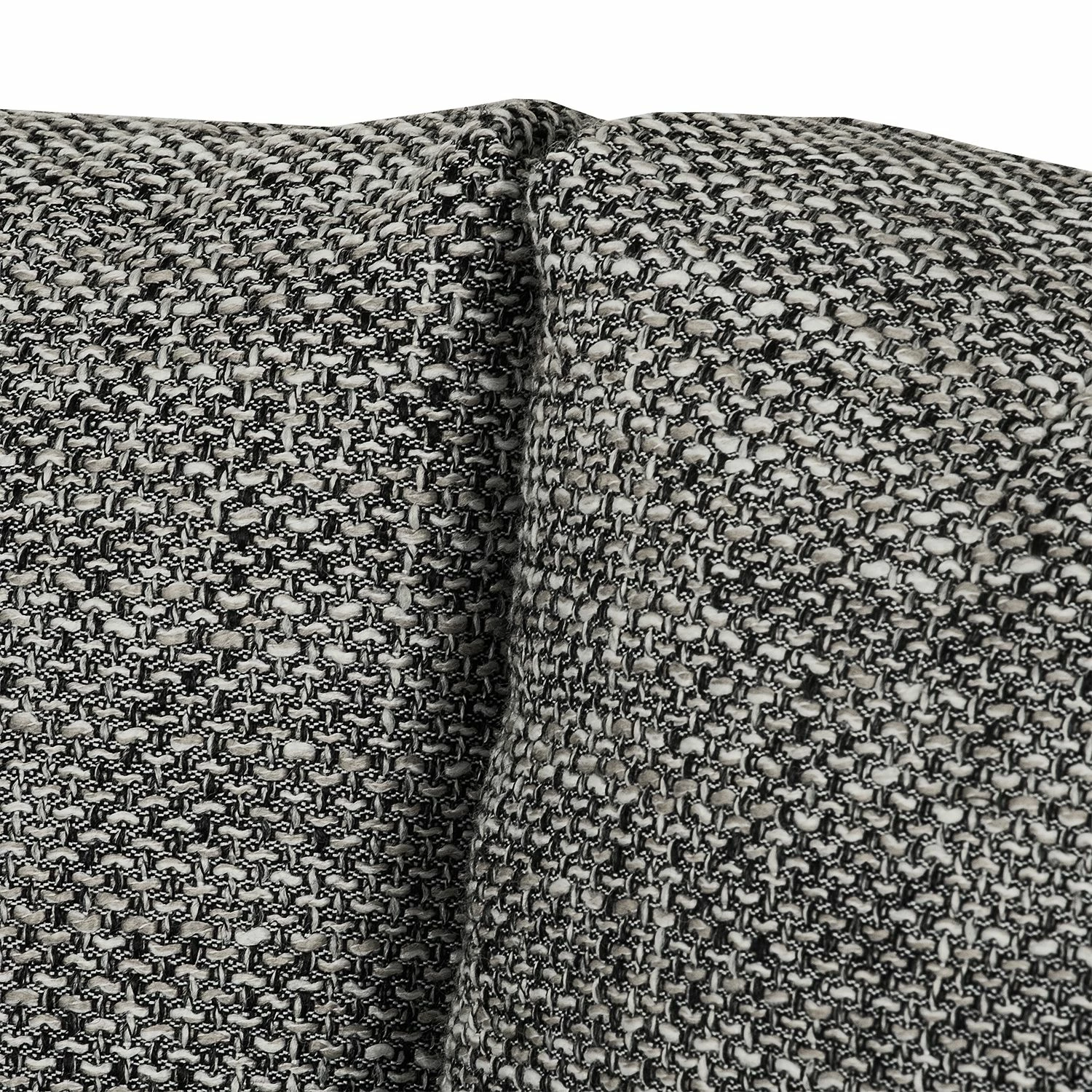 Fredriks Canapé d'angle Dulmen (convertible) - Imitation cuir / Tissu structuré - Méridienne à monter gauche ou droite - Noir / Gris 23 Fredriks Canapé d'angle Dulmen (convertible) - Imitation cuir / Tissu structuré - Méridienne à monter gauche ou droite - Noir / Gris – Image 21