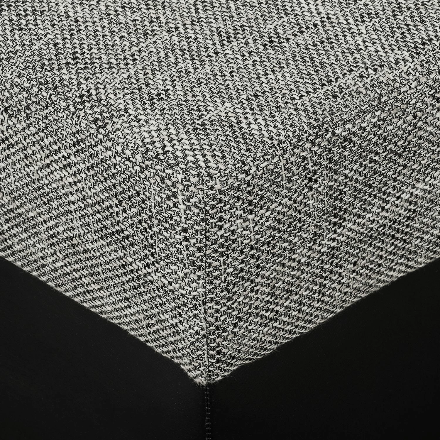 Fredriks Canapé d'angle Dulmen (convertible) - Imitation cuir / Tissu structuré - Méridienne à monter gauche ou droite - Noir / Gris 26 Fredriks Canapé d'angle Dulmen (convertible) - Imitation cuir / Tissu structuré - Méridienne à monter gauche ou droite - Noir / Gris – Image 24