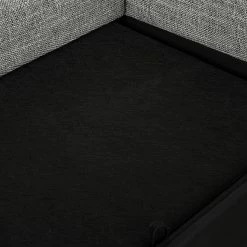 Fredriks Canapé d'angle Dulmen (convertible) - Imitation cuir / Tissu structuré - Méridienne à monter gauche ou droite - Noir / Gris 54 Fredriks Canapé d'angle Dulmen (convertible) - Imitation cuir / Tissu structuré - Méridienne à monter gauche ou droite - Noir / Gris -loftscape Boutique ecksofa dulmen mit schlaffunktion beidseitig montierbar kunstleder strukturstoff schwarz grau 4962576