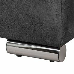Ars manufacti Canapé d'angle Dulmen (convertible) - Noir 40 Ars manufacti Canapé d'angle Dulmen (convertible) - Noir -loftscape Boutique ecksofa dulmen mit schlaffunktion samtstoff longchair beidseitig montierbar schwarz 1231754