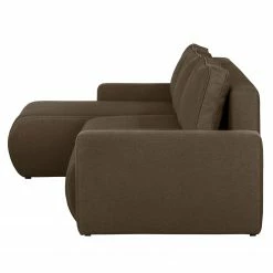 Fredriks Canapé d'angle convertible El Calvario - Tissu structuré - Méridienne à gauche (vue de face) - Expresso 21 Fredriks Canapé d'angle convertible El Calvario - Tissu structuré - Méridienne à gauche (vue de face) - Expresso -loftscape Boutique ecksofa el calvario mit schlaffunktion strukturstoff longchair davorstehend links espresso 4618824