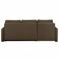 Fredriks Canapé d'angle convertible El Calvario - Tissu structuré - Méridienne à gauche (vue de face) - Expresso 25 Fredriks Canapé d'angle convertible El Calvario - Tissu structuré - Méridienne à gauche (vue de face) - Expresso -loftscape Boutique ecksofa el calvario mit schlaffunktion strukturstoff longchair davorstehend links espresso 4618840