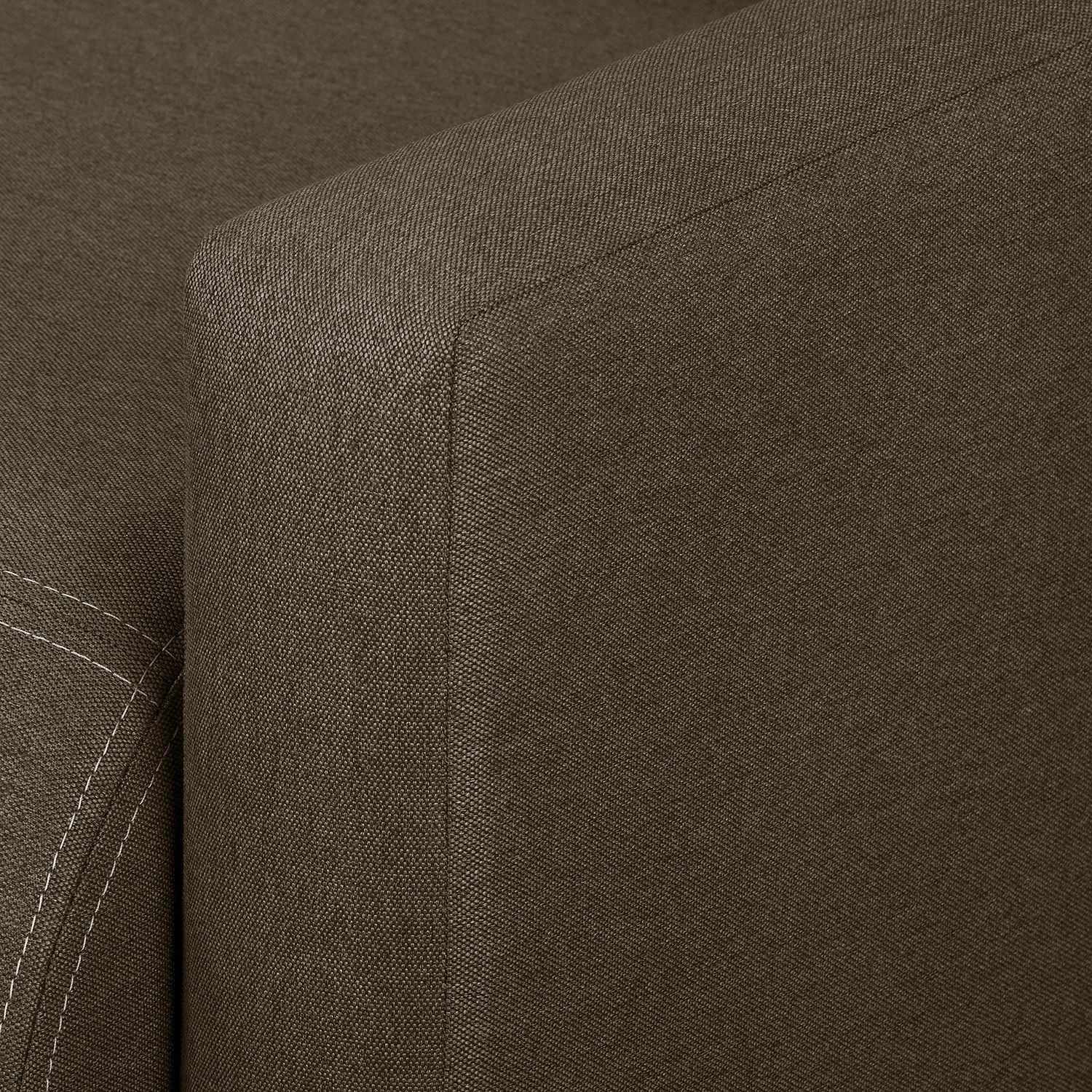 Fredriks Canapé d'angle convertible El Calvario - Tissu structuré - Méridienne à gauche (vue de face) - Expresso 14 Fredriks Canapé d'angle convertible El Calvario - Tissu structuré - Méridienne à gauche (vue de face) - Expresso – Image 12