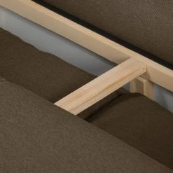 Fredriks Canapé d'angle convertible El Calvario - Tissu structuré - Méridienne à gauche (vue de face) - Expresso 30 Fredriks Canapé d'angle convertible El Calvario - Tissu structuré - Méridienne à gauche (vue de face) - Expresso -loftscape Boutique ecksofa el calvario mit schlaffunktion strukturstoff longchair davorstehend links espresso 4618860