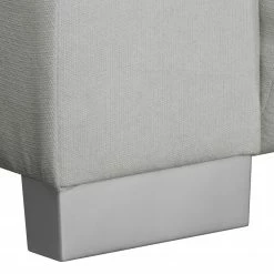 Fredriks Canapé d'angle Farsley (convertible) - Microfibre -loftscape Boutique ecksofa farsley mit schlaffunktion microfaser longchair davorstehend rechts platin 5099424