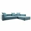 Tom Tailor Canapé d'angle Heaven Casual XL - Aqua - Méridienne courte à droite (vue de face) - Sans fonction 2 Tom Tailor Canapé d'angle Heaven Casual XL - Aqua - Méridienne courte à droite (vue de face) - Sans fonction -loftscape Boutique ecksofa heaven casual xl webstoff longchair ottomane davorstehend rechts ohne schlaffunktion aqua 3161389