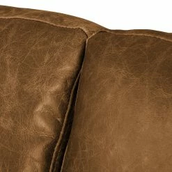 Ars manufacti Canapé d'angle Horley I Cuir véritable - Marron - Méridienne courte à gauche (vue de face) -loftscape Boutique ecksofa horley echtleder longchair davorstehend links cognac 4463644