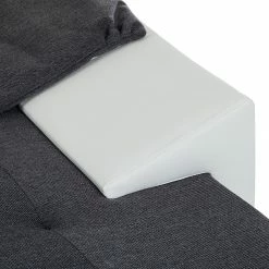 Mooved Canapé d'angle Huelva (convertible) - Blanc / Gris - Méridienne courte à droite (vue de face) 26 Mooved Canapé d'angle Huelva (convertible) - Blanc / Gris - Méridienne courte à droite (vue de face) -loftscape Boutique ecksofa huelva mit schlaffunktion kunstleder weiss longchair davorstehend rechts 276576