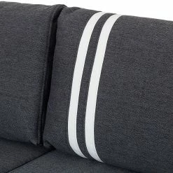 Mooved Canapé d'angle Huelva (convertible) - Blanc / Gris - Méridienne courte à droite (vue de face) 25 Mooved Canapé d'angle Huelva (convertible) - Blanc / Gris - Méridienne courte à droite (vue de face) -loftscape Boutique ecksofa huelva mit schlaffunktion kunstleder weiss longchair davorstehend rechts 276579