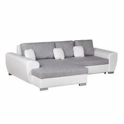 Roomscape Canapé d'angle Ilona (convertible) - Méridienne courte à gauche (vue de face)