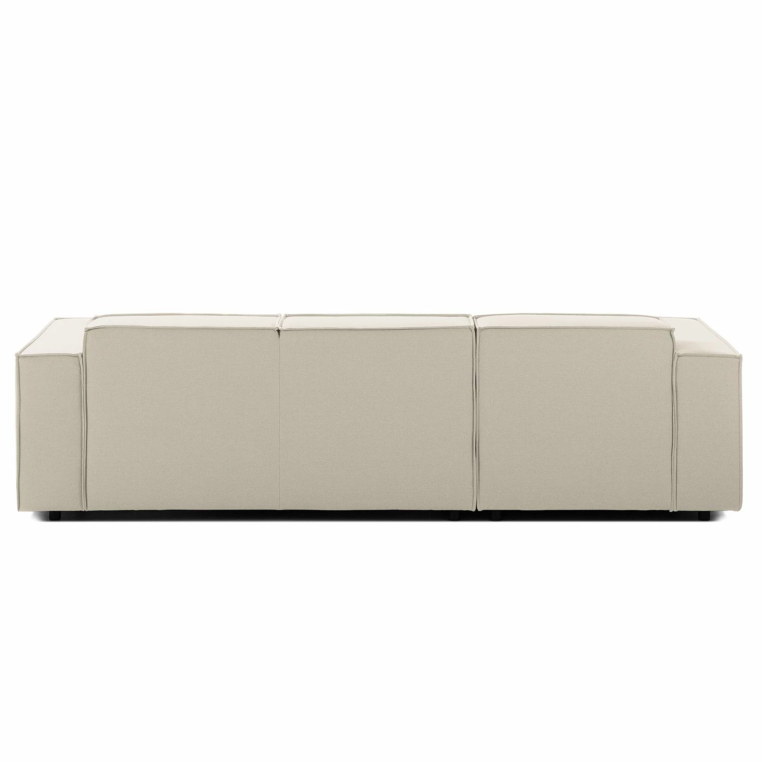 Canapé d'angle Kinx I - Tissu Osta: Blanc vieilli - Méridienne courte à gauche (vue de face) - Sans fonction 10 Canapé d'angle Kinx I - Tissu Osta: Blanc vieilli - Méridienne courte à gauche (vue de face) - Sans fonction – Image 8