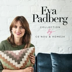 Eva Padberg Collection Canapé Lavina (3 places) Tissu - Tissu Moretey : Cappuccino -loftscape Boutique ecksofa laona samt ottomane davorstehend links ohne hocker dunkelgruen 4715016 10