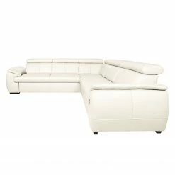 Loftscape Canapé d'angle Olival III - Blanc vieilli - Fonction lit à gauche (vue de face) 18 Loftscape Canapé d'angle Olival III - Blanc vieilli - Fonction lit à gauche (vue de face) -loftscape Boutique ecksofa lauro mit schlaffunktion echtleder schlaffunktion davorstehend links altweiss 4195896