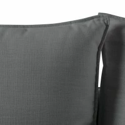 Eva Padberg Collection Canapé d'angle Lavina - Tissu Moretey : Gris - Méridienne longue à droite (vue de face) -loftscape Boutique ecksofa lavina webstoff ottomane davorstehend links grau 4721256