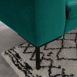 Studio Copenhagen Canapé d’angle Madison II - Velours Shyla: Pétrol - Angle à gauche (vu de face) 12 Studio Copenhagen Canapé d’angle Madison II - Velours Shyla: Pétrol - Angle à gauche (vu de face) -loftscape Boutique ecksofa madison ii samt 3 sitzer davorstehend links stoff shyla petrol 5169452