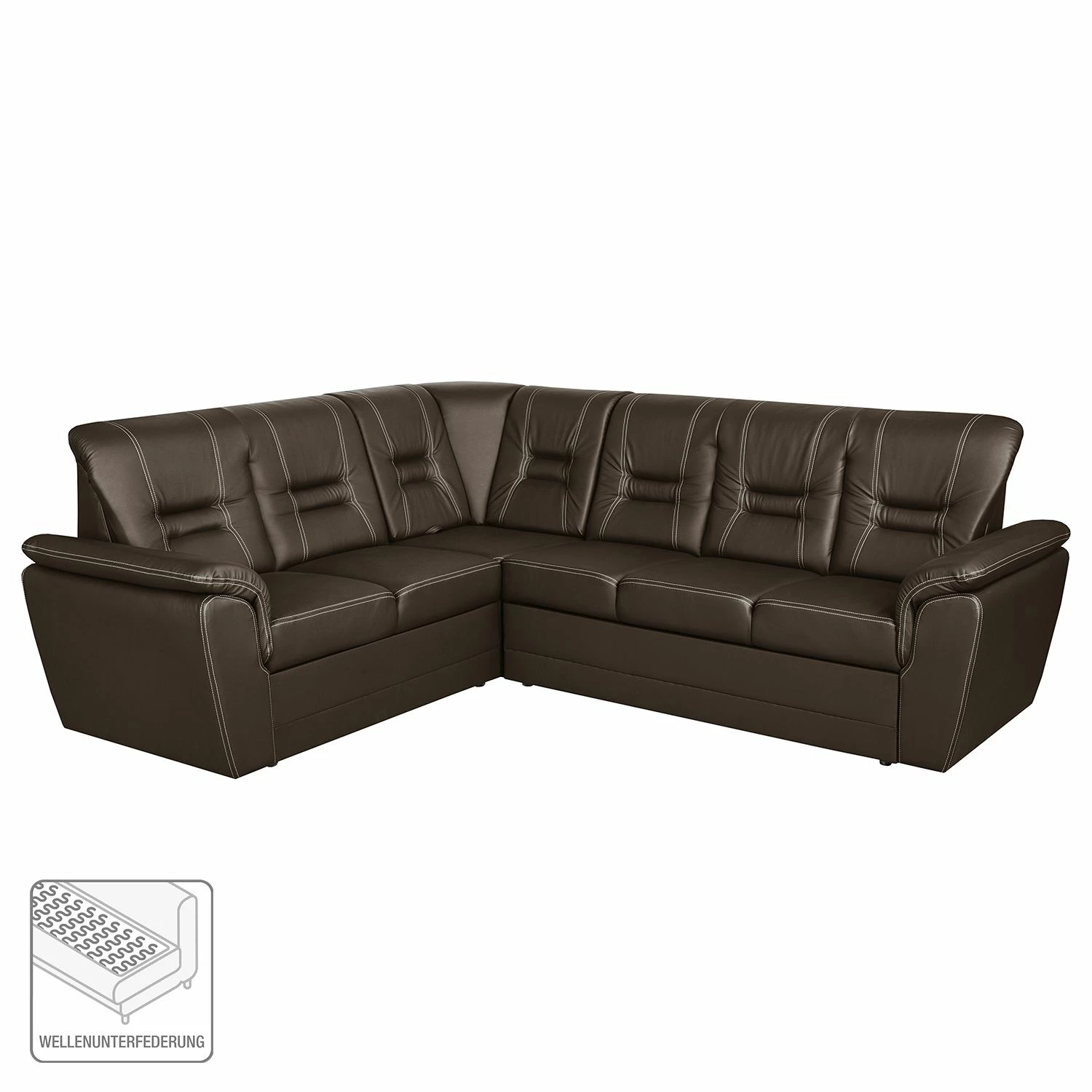 Modoform Canapé d'angle Marquette (convertible) - Angle à gauche (vu de face) 4 Modoform Canapé d'angle Marquette (convertible) - Angle à gauche (vu de face) – Image 2