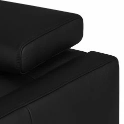 Fredriks Canapé d'angle Menfi II - Noir - Méridienne courte à droite (vue de face) 31 Fredriks Canapé d'angle Menfi II - Noir - Méridienne courte à droite (vue de face) -loftscape Boutique ecksofa menfi ii echtleder longchair davorstehend rechts schwarz 3613353