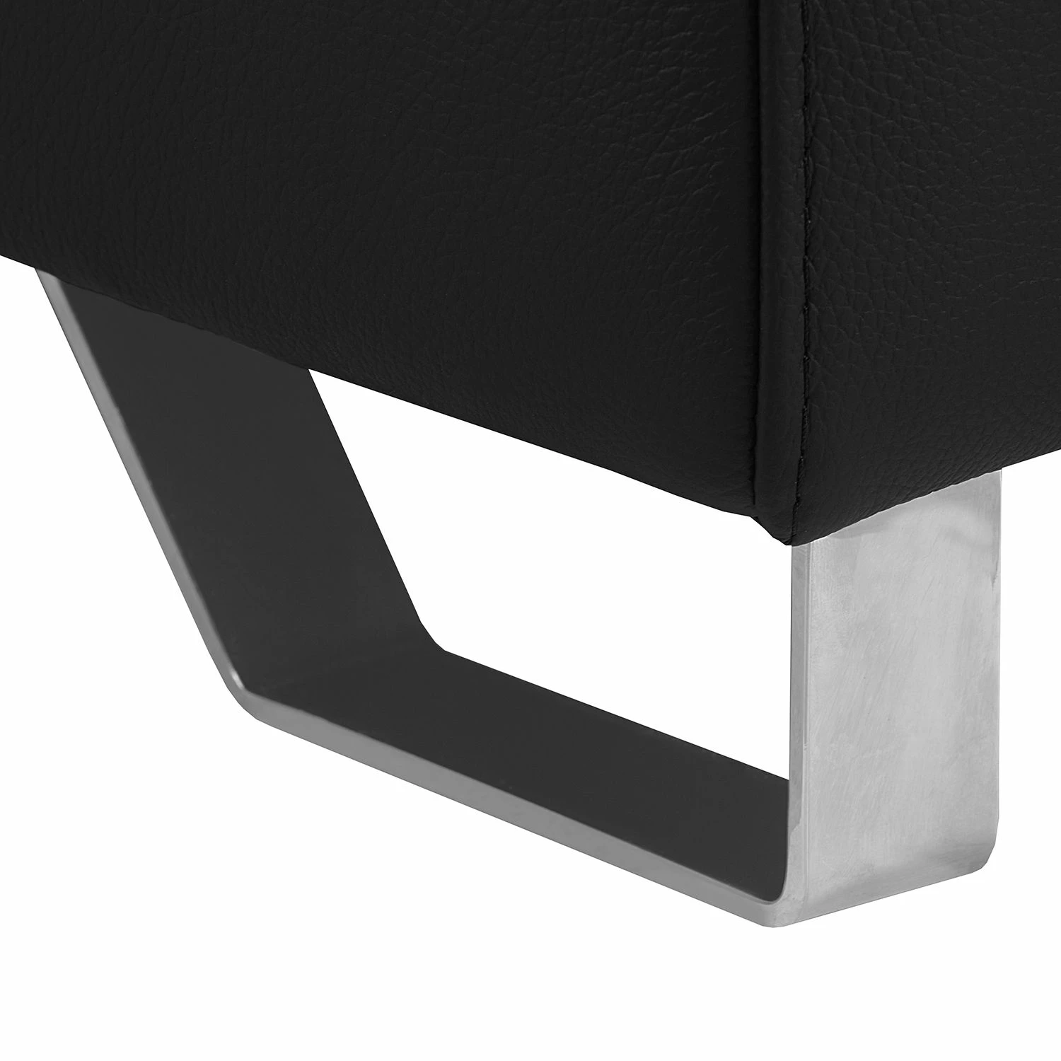 Fredriks Canapé d'angle Menfi II - Noir - Méridienne courte à droite (vue de face) 21 Fredriks Canapé d'angle Menfi II - Noir - Méridienne courte à droite (vue de face) – Image 19