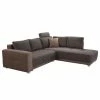 Fredriks Canapé d'angle Chuck (convertible) - Marron 1 Fredriks Canapé d'angle Chuck (convertible) - Marron -loftscape Boutique ecksofa nango ii mit schlaffunktion microfaser strukturstoff ottomane beidseitig montierbar braun 2014274