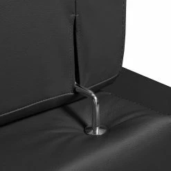 Loftscape Canapé d'angle Olival I - Noir - Angle à droite (vu de face) -loftscape Boutique ecksofa olival echtleder 2 5 sitzer davorstehend links schwarz 4195344