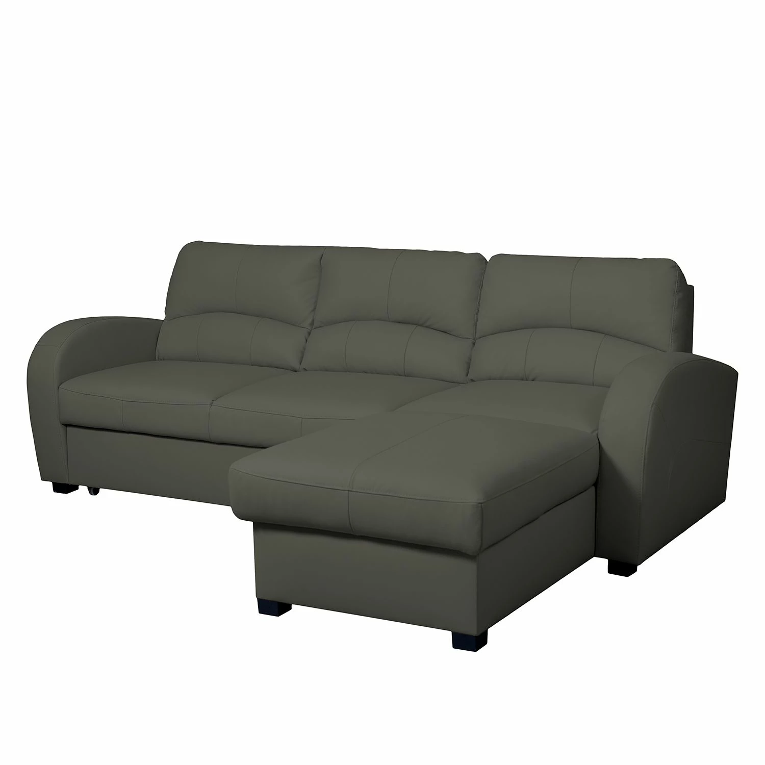 Modoform Canapé d'angle Parilla (convertible) - Gris - Largeur : 229 cm - Méridienne courte à droite (vue de face) 11 Modoform Canapé d'angle Parilla (convertible) - Gris - Largeur : 229 cm - Méridienne courte à droite (vue de face) – Image 9