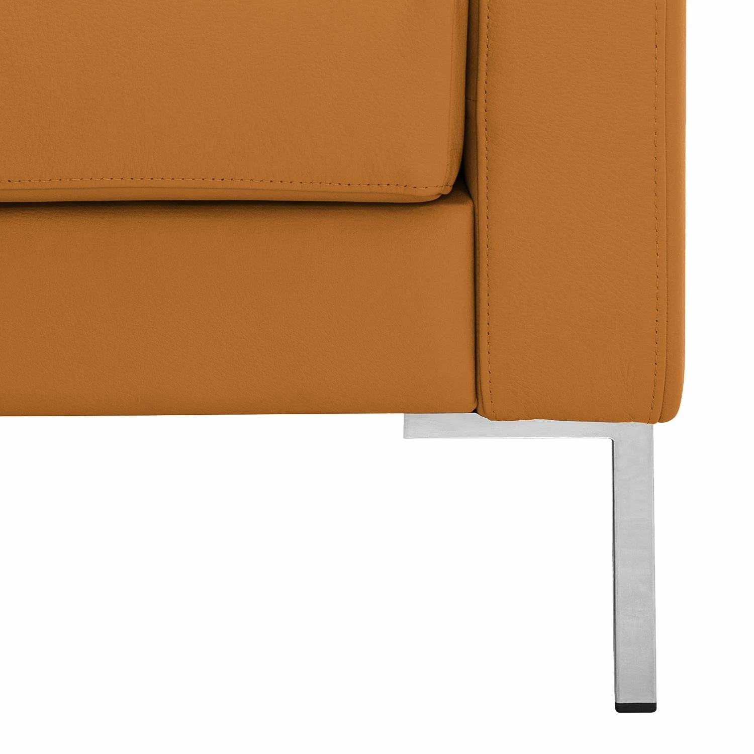 Fredriks Canapé d'angle Portobello Cuir véritable - Cuir véritable Gad : Cognac I - Largeur : 251 cm - Méridienne courte à gauche (vue de face) 10 Fredriks Canapé d'angle Portobello Cuir véritable - Cuir véritable Gad : Cognac I - Largeur : 251 cm - Méridienne courte à gauche (vue de face) – Image 8