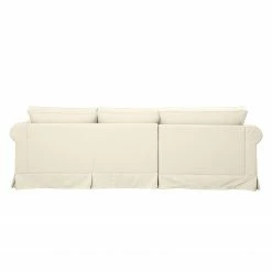 Maison Belfort Canapé d'angle Saltum - Blanc crème - Méridienne courte à gauche (vue de face) 16 Maison Belfort Canapé d'angle Saltum - Blanc crème - Méridienne courte à gauche (vue de face) -loftscape Boutique ecksofa saltum webstoff longchair davorstehend links cremeweiss 4214076