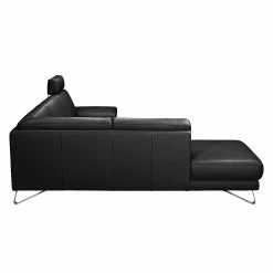Loftscape Canapé d'angle Silvano - Sans appui-tête 18 Loftscape Canapé d'angle Silvano - Sans appui-tête -loftscape Boutique ecksofa silvano echtleder schwarz ottomane davorstehend links 444140