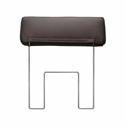 Loftscape Canapé d'angle Silvano - Cuir synthétique mocca - Méridienne à gauche (vue de face) - 1 appui-tête -loftscape Boutique ecksofa silvano kunstleder mocca ottomane davorstehend links 443709