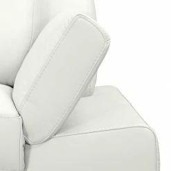 Loftscape Canapé d'angle Silvano - Cuir synthétique blanc - Méridienne à droite (vue de face) - Sans appui-tête 19 Loftscape Canapé d'angle Silvano - Cuir synthétique blanc - Méridienne à droite (vue de face) - Sans appui-tête -loftscape Boutique ecksofa silvano kunstleder weiss ottomane davorstehend rechts 443555