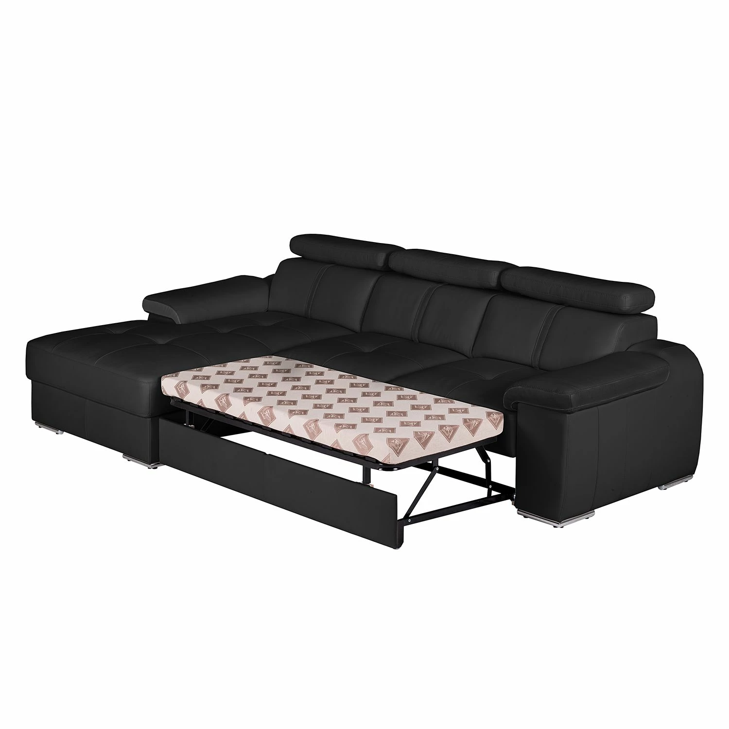 Loftscape Canapé d'angle Tuja - Noir - Méridienne courte à gauche (vue de face) 9 Loftscape Canapé d'angle Tuja - Noir - Méridienne courte à gauche (vue de face) – Image 7