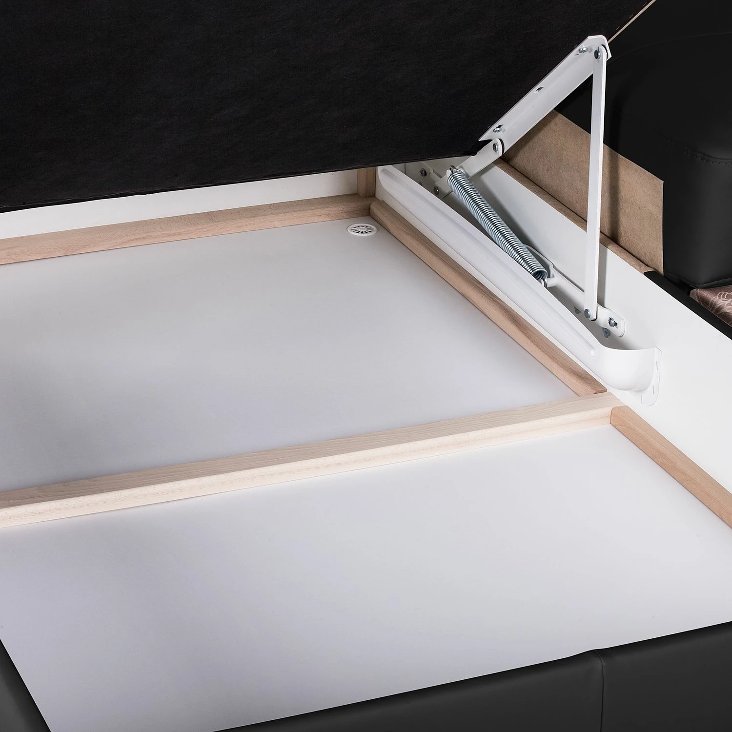 Loftscape Canapé d'angle Tuja - Noir - Méridienne courte à gauche (vue de face) 22 Loftscape Canapé d'angle Tuja - Noir - Méridienne courte à gauche (vue de face) – Image 20