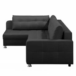 Fredriks Canapé d'angle Upwell (convertible) - Tissu structuré 24 Fredriks Canapé d'angle Upwell (convertible) - Tissu structuré -loftscape Boutique ecksofa upwell mit schlaffunktion strukturstoff ottomane davorstehend links anthrazit 5050784