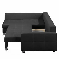 Fredriks Canapé d'angle Upwell (convertible) - Tissu structuré 26 Fredriks Canapé d'angle Upwell (convertible) - Tissu structuré -loftscape Boutique ecksofa upwell mit schlaffunktion strukturstoff ottomane davorstehend links anthrazit 5050792