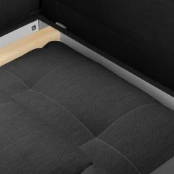 Fredriks Canapé d'angle Upwell (convertible) - Tissu structuré 33 Fredriks Canapé d'angle Upwell (convertible) - Tissu structuré -loftscape Boutique ecksofa upwell mit schlaffunktion strukturstoff ottomane davorstehend links anthrazit 5050820