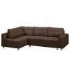 Fredriks Canapé d'angle Upwell (convertible) - Tissu structuré -loftscape Boutique ecksofa upwell mit schlaffunktion strukturstoff ottomane davorstehend links kokosnuss braun 5050604
