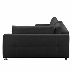 Fredriks Canapé d'angle Upwell (convertible) - Tissu structuré -loftscape Boutique ecksofa upwell mit schlaffunktion strukturstoff ottomane davorstehend rechts anthrazit 5051056