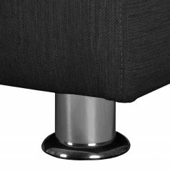 Fredriks Canapé d'angle Upwell (convertible) - Tissu structuré -loftscape Boutique ecksofa upwell mit schlaffunktion strukturstoff ottomane davorstehend rechts anthrazit 5051076