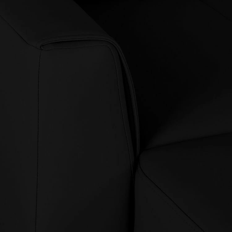 Loftscape Canapé d'angle Venezia - Avec fonction couchage - Cuir véritable - Méridienne montable à gauche et à droite - Noir 12 Loftscape Canapé d'angle Venezia - Avec fonction couchage - Cuir véritable - Méridienne montable à gauche et à droite - Noir – Image 10