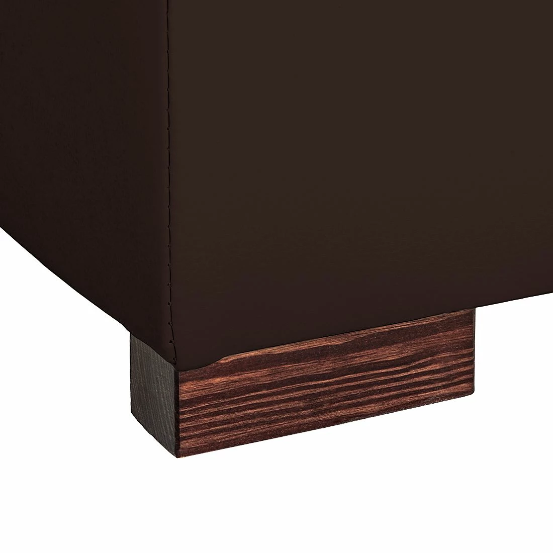 Loftscape Canapé d'angle Venezia - Avec fonction couchage - Imitation cuir - Méridienne montable à gauche et à droite - Marron 15 Loftscape Canapé d'angle Venezia - Avec fonction couchage - Imitation cuir - Méridienne montable à gauche et à droite - Marron – Image 13