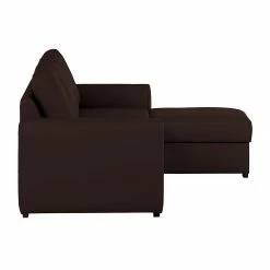 Loftscape Canapé d'angle Venezia - Avec fonction couchage - Imitation cuir - Méridienne montable à gauche et à droite - Marron 20 Loftscape Canapé d'angle Venezia - Avec fonction couchage - Imitation cuir - Méridienne montable à gauche et à droite - Marron -loftscape Boutique ecksofa venezia mit schlaffunktion kunstleder braun 253335