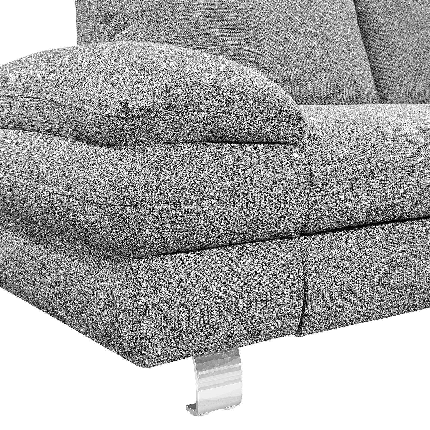 Loftscape Canapé d'angle Wasillas - Gris - Méridienne courte à droite (vue de face) - Coffre de lit - Fonction couchage 13 Loftscape Canapé d'angle Wasillas - Gris - Méridienne courte à droite (vue de face) - Coffre de lit - Fonction couchage – Image 11