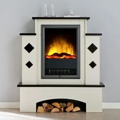 Montreux Cheminée électrique Calabria - Blanc cassé / Brun Havanne 22 Montreux Cheminée électrique Calabria - Blanc cassé / Brun Havanne -loftscape Boutique elektrokamin calabria cremeweiss havannabraun 1923594