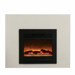 Montreux Cheminée électrique Lunnon - Blanc brillant -loftscape Boutique elektrokamin lunnon brilliantweiss 4135068