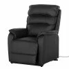Modoform Fauteuil TV Charly - Imitation cuir - Noir -loftscape Boutique fernsehsessel charly mit aufstehfunktion kunstleder schwarz 3203765
