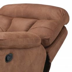 Modoform Fauteuil TV (fonction relaxation) - Microfibre - Marron clair 13 Modoform Fauteuil TV (fonction relaxation) - Microfibre - Marron clair -loftscape Boutique fernsehsessel hankey mit relaxfunktion microfaser hellbraun 3861152